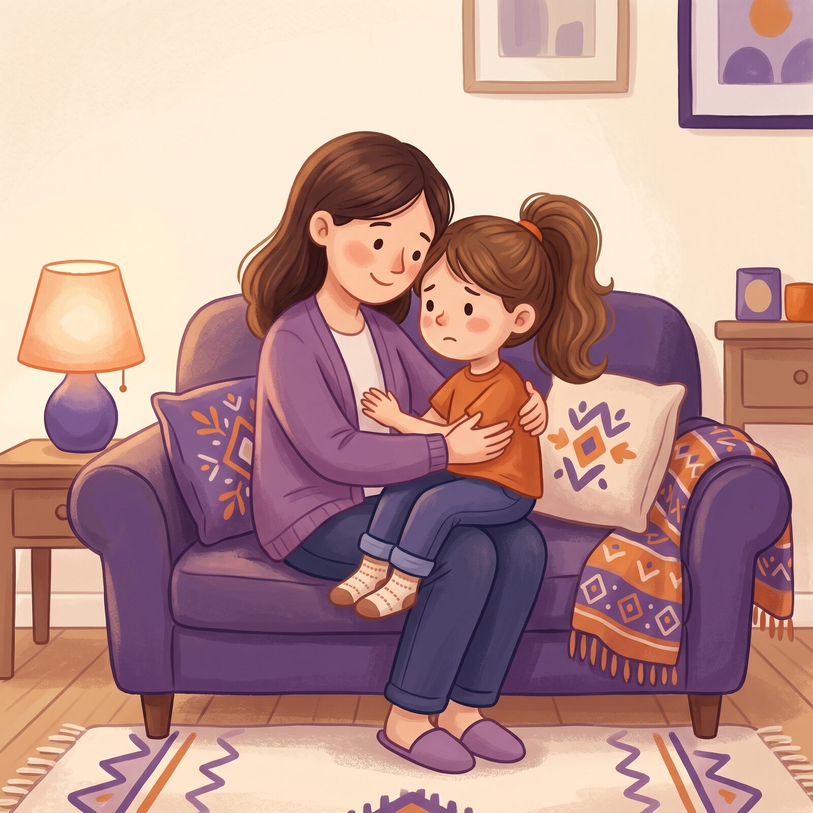 E i miei giochi? E la mia mamma?